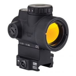 Trijicon MRO Green Dot Sight - 2.0 MOA, Levered Quick Release Full Co-witness Mount