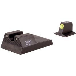 Trijicon RA115Y Ruger SR9c HD Night Sight Set (Yellow Front Outline)