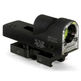 Trijicon Reflex 1x24 Dual Illuminated Sight - 6.5 MOA Amber Dot Reticle, Reflex Base, Flattop Mount