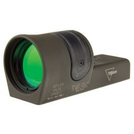 Trijicon Reflex 1x42 Dual Illuminated Sight - 4.5 MOA Amber Dot Reticle, Reflex Base, No Mount, OD Green