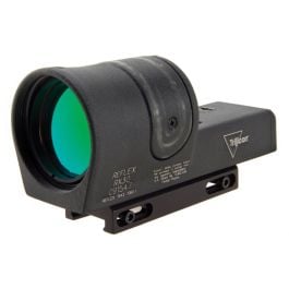 Trijicon Reflex 1x42 Dual Illuminated Sight - 6.5 MOA Amber Dot Reticle, Reflex Base, Thumbscrew Mount