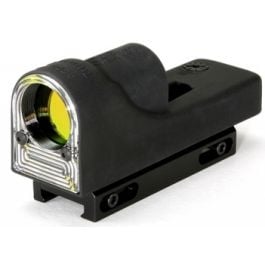 Trijicon Reflex Dual Illuminated Sight - 12.9 MOA Amber Triangle Reticle, Reflex Base, Weaver Mount