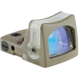 Trijicon RMR Dual-Illuminated Sight - 13.0 MOA Amber Dot, Cerakote Flat Dark Earth