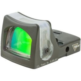 Trijicon RMR Dual-Illuminated Sight - 13.0 MOA Amber Dot, Cerakote OD Green