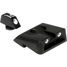 Trijicon SA21 Sigma 9mm 3 Dot Green Front & Rear Night Sight Set