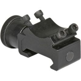 Trijicon Special Ring Flat Top Adapter - Low, Black