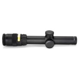 Trijicon TR24 AccuPoint 1-4x24 Riflescope - Amber Triangle Post Reticle