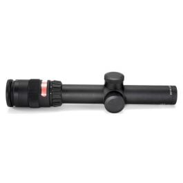 Trijicon TR24R AccuPoint 1-4x24 Riflescope - Red Triangle Post Reticle