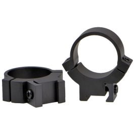 Warne 1 Inch Matte .22 Scope Rings - High