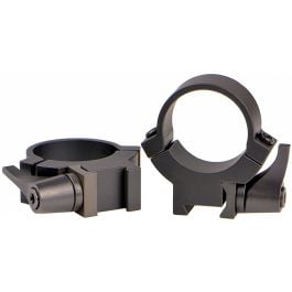 Warne 1 Inch Matte Quick Detach Scope Rings - High