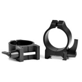 Warne 213LM QD Matte Ring Mounts - Low, 30mm