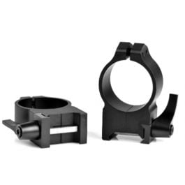 Warne 215LM QD Matte Ring Mounts - High, 30mm