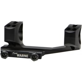 Warne Gen 2 Extended Skeletonized MSR Mount - 1in, Black