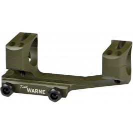 Warne Gen 2 Extended Skeletonized MSR Mount - 1in, Green