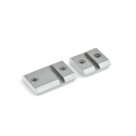 Warne Maxima 2 Piece Base - Kimber M84, Silver