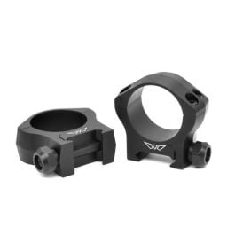 Warne Mountain Tech High Matte Ring - Black, 30mm