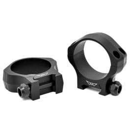 Warne Mountain Tech Matte Low Scope Ring - Black, 40mm