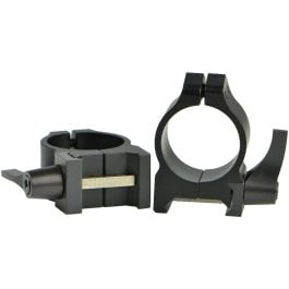 Warne Qd 34mm Low Matte Ring Set - 220, Low