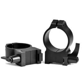 Warne Quick Detach CZ 550 High Mounting Ringset - 30mm, Matte