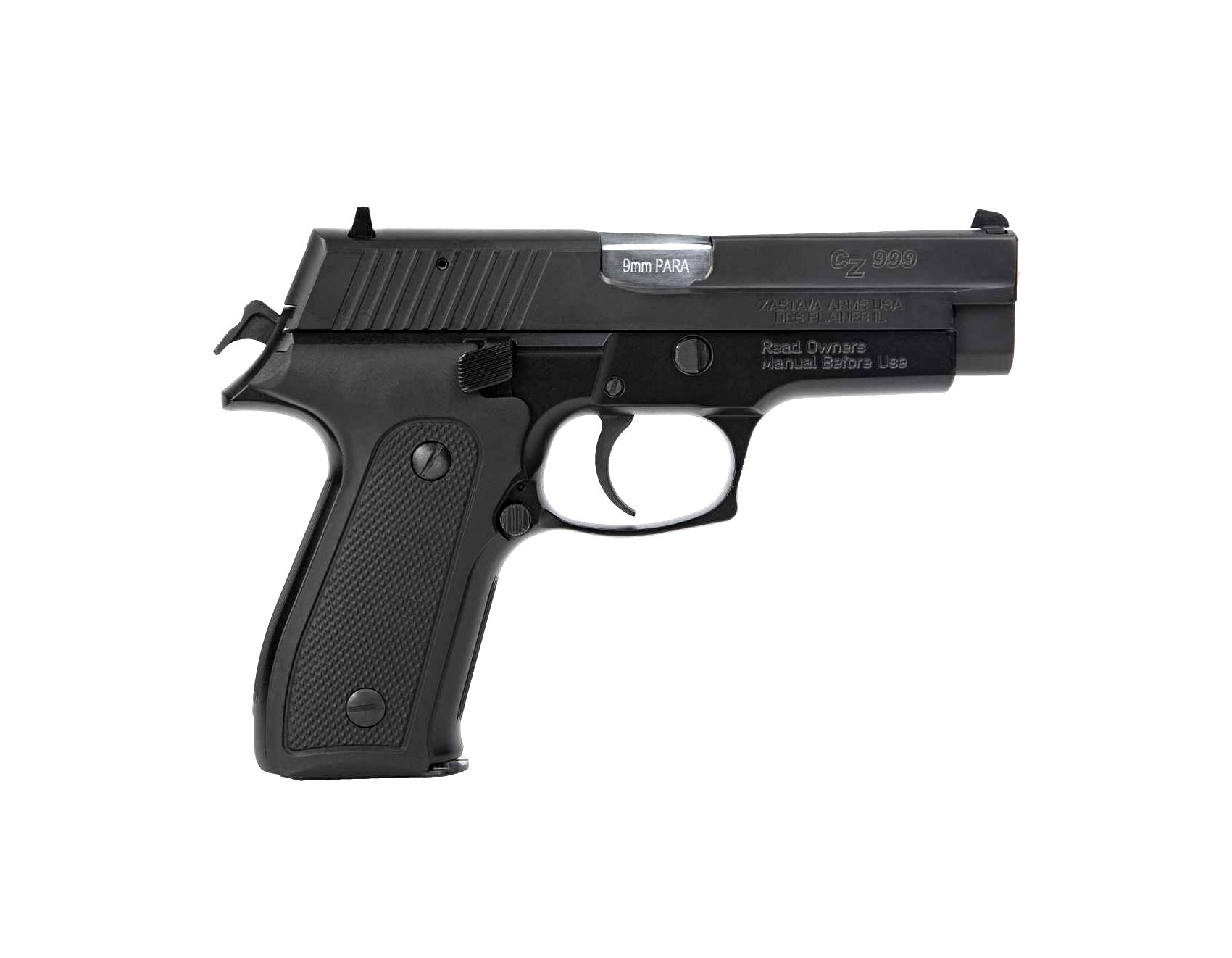 ZASTAVA CZ999 9MM PISTOL - Outfitters 4 Africa